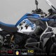 2 Adesivi Serbatoio BMW R 1200 1250 gs Adventure LC GS - GLOBO - blue black