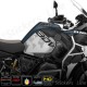 2 Adesivi Serbatoio BMW R 1200 1250 gs Adventure LC GS - GLOBO - black _ gray