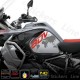 2 Adesivi Serbatoio BMW R 1200 1250 gs Adventure LC GLOBO red dark grey