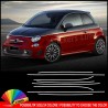Fasce adesive Fiat 500 BICOLORE strisce bordini perimetrali carrozzeria 12 mm