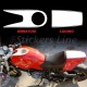 Adesivi moto strisce Centrali Ducati Monster fasce adesive DUCATI (2002) bande #