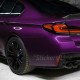Pellicola adesiva viola Lucido Metallizzato cromo car wrapping auto moto