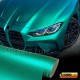Pellicola adesiva Verde Opaco Metallizzato Cromo car wrapping auto moto