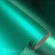 Pellicola adesiva Verde Opaco Metallizzato Cromo car wrapping auto moto