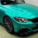 Pellicola adesiva Verde Opaco Metallizzato Cromo car wrapping auto moto
