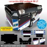 Kit COMPLETO adesivi COMPATIBILI bauletto top case GIVI 58 LT 2017 x BMW R1250HP