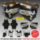 Kit COMPLETO adesivi compatibili valigie BMW R1250GS Exclusive bags stickers