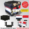 Kit adesivi copertura completa bauletto Top Case bmw 1250 GS adventure RALLYE