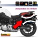 Kit 3 adesivi per valigie in plastica nera BMW R1250 - F850 - F750 GS vario Model: HP - Rallye