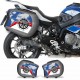 Kit completo 2 adesivi valigie BMW S1000XR Mod. 3 Grafiche protettive S 1000 XR