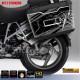 2 adesivi valigie LATERALI BMW R1250GS HP rosa dei venti K50 dal 2013