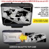 adesivo TOP CASE valigie bauletto BMW R1200GS K25 bussola planisfero borse 2012