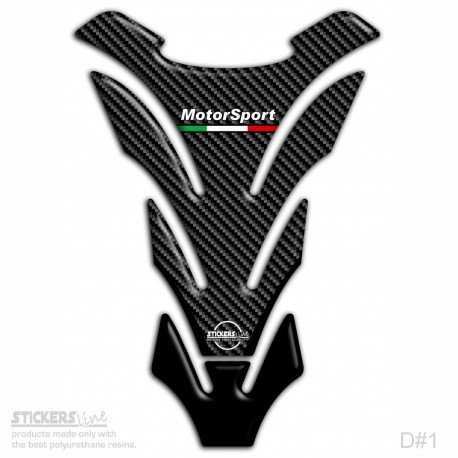 Adesivo Paraserbatoio compatibile per Ducati corse motor sport thank pad D-1