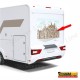 Adesivo per camper monumento duomo adria arca mobilvetta mc louis ecc Mod Milano