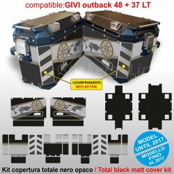 Kit adesivi valigie GIVI Trekker Outback 48 + 37 LT 2017 per BMW R1250 Exclusive