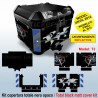 Kit adesivi bauletto top case BMW R1200 GS BUSSOLA PLANISFERO fino al 2012 T3