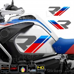 Adesivi per fiancate serbatoio BMW R1250 GS Adv Motorsport M Performance Rallye