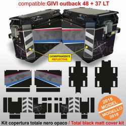 Kit adesivi valigie GIVI Trekker Outback 48 + 37 LT - 2018 - BMW R1250 R 1250
