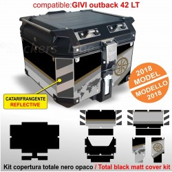 Kit COMPLETO adesivi COMPATIBILI top case GIVI 42 LT 2018 x BMW R1250 Exclusive