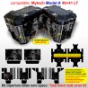Adesivi valigie MYTECH Model X compatibili BMW KTM Ducati Honda Guzzi mod. Adv
