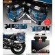 Adesivi compatibili valigie BMW R1250 GS Adventure TROPHY 2022 bags stickers M.2