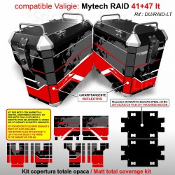 Adesivi valigie laterali Mytech Raid 41+47 LT compatibili per DUCATI Multistrada