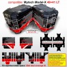 Kit adesivi valigie Mytech Model X 41+48 LT compatibili per DUCATI Multistrada